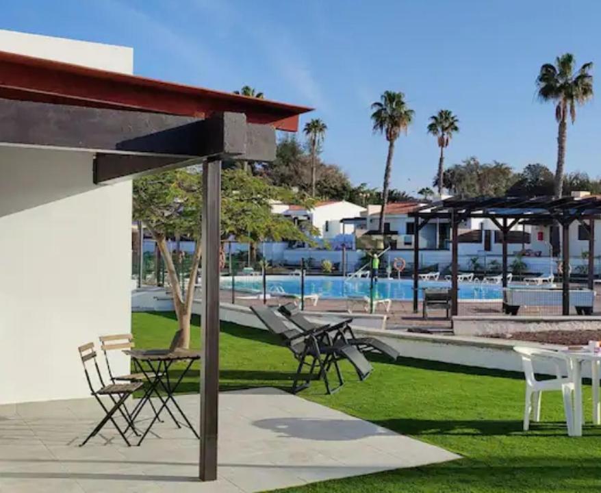 Cozy Colorado Pool View #3 Apartment Maspalomas  Luaran gambar