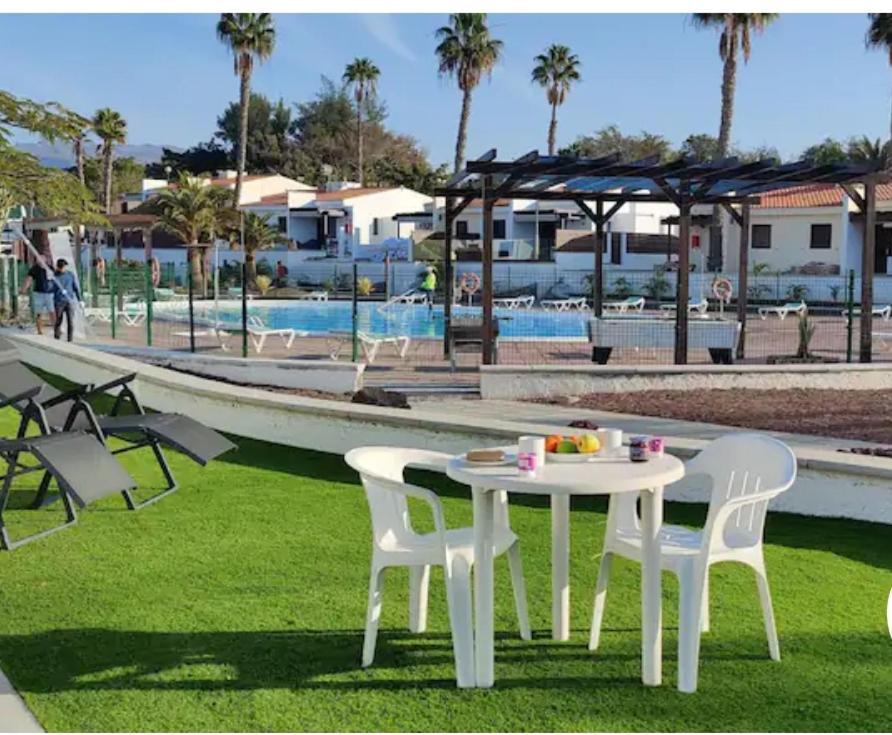 Cozy Colorado Pool View #3 Apartment Maspalomas  Luaran gambar