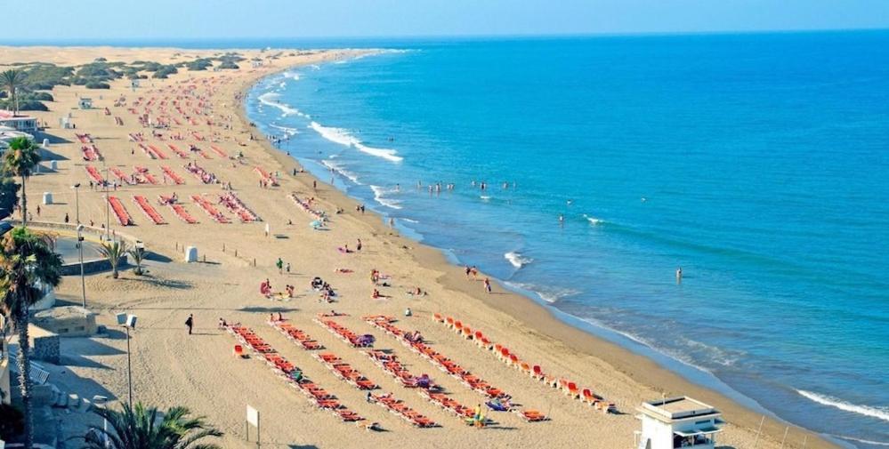 Cozy Colorado Pool View #3 Apartment Maspalomas  Luaran gambar